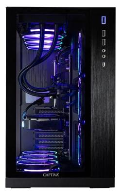 Captiva Advanced Gaming I78-073 Intel? Core? i7 i7-14700KF 32GB DDR4-SDRAM 2TB SSD NVIDIA GeForce RTX 4060 Ti Windows 11 Home PC Zwart