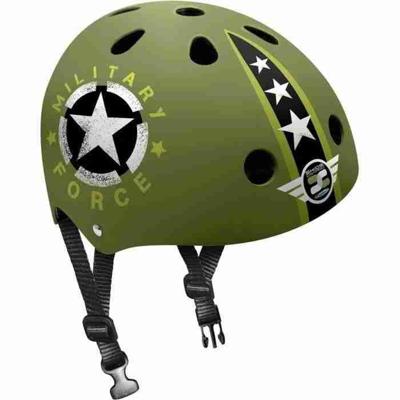 STAMP - Skatehelm - Skids Control Military Star