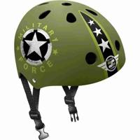 STAMP - Skatehelm - Skids Control Military Star - thumbnail