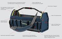 raaco ToolBag Pro 760348 Gereedschapstas (zonder inhoud) Universeel (b x h x d) 508 x 285 x 233 mm - thumbnail