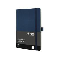 Sigel CO341 Notitieboek Conceptum Softcover DIN A5 Blanco Donkerblauw Aantal paginas: 97 - thumbnail