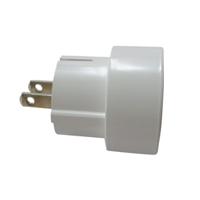 Reisadapter Europa naar USA ongeaard - thumbnail