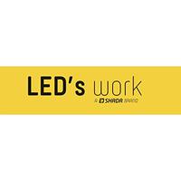 LED Werklamp inklapbaar met snoer 50W 5500 lumen 4000K snoer 3M IP44 - thumbnail