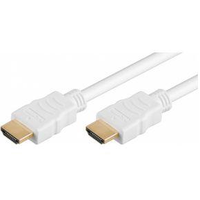 Microconnect HDMI, M-M, 1,5m 1,5m HDMI HDMI Wit HDMI kabel - [HDM19191.5V1.4W]