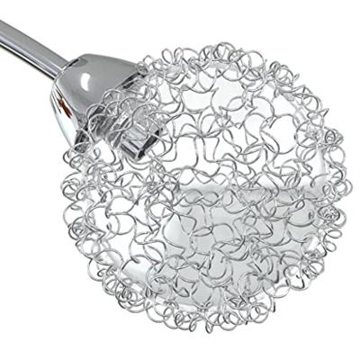 VidaXL Plafondlamp met gaasdraad kappen voor 4 x g9 led VidaXL Plafondlamp met gaasdraad kappen voor 4 x g9 led