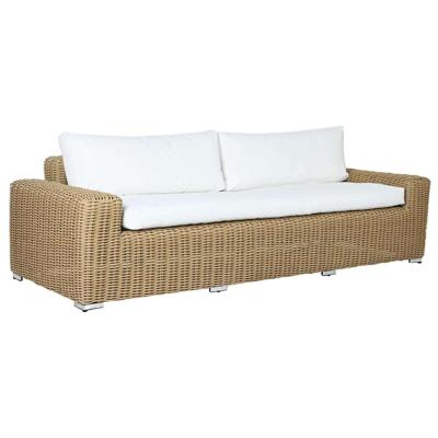 Tuinbank Home ESPRIT Beige Lichtbruin 222 x 87 x 63 cm