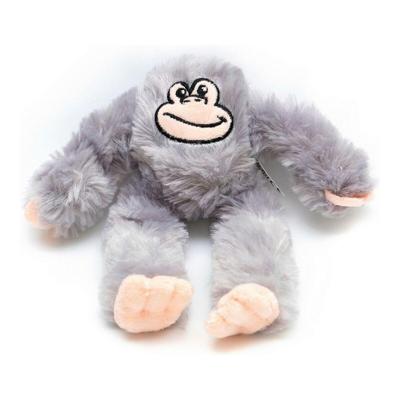 Knuffel voor honden Gloria Iwa Grijs Polyester Polypropyleen Aap