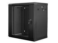 Lanberg WF01-6412-10B rack 12U Wandrek Zwart - thumbnail