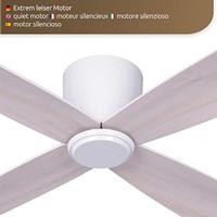 Beacon Scandinavische plafondventilatorAirfusion Fraser Ø 132cm - 210986 - thumbnail