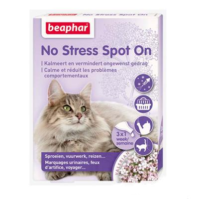Beaphar No Stress Spot On Kat 3 pipetten