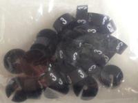 MB zwart/wit 3 voor op kledinghanger - thumbnail