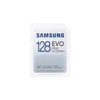 Samsung EVO Plus 128GB SDXC SD-Kaart Wit - thumbnail