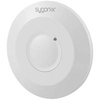 Sygonix SY-6118228 HF-bewegingsmelder Plafond, Opbouw (op muur) 360 ° Relais Wit - thumbnail