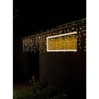 Konstsmide Lichtgordijn ijsregen Buiten 24 V Energielabel: E (A - G) 400 LED Barnsteen - thumbnail