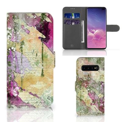Hoesje Samsung Galaxy S10 Plus Letter Painting Hoesje Samsung Galaxy S10 Plus Letter Painting