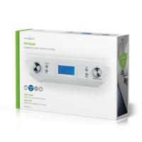 FM Radio | Onder De Kast | 20 Voorkeurzenders | Automatische Dimmer | Wit - thumbnail