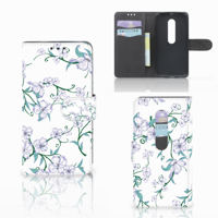 Motorola Moto G 3e Generatie Uniek Hoesje Blossom White - thumbnail