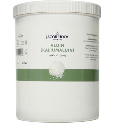Jacob Hooy Aluin meelkristal pot 1 Kilogram Jacob Hooy Aluin meelkristal pot 1 Kilogram