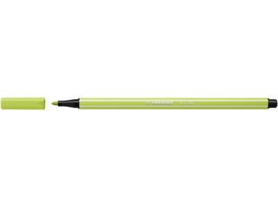 Stabilo pen 68 - viltstift - lime groen (68/14)