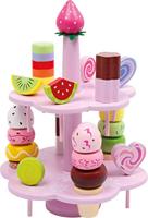 Small Foot houten etagere met speeleten snoep, 22dlg. - thumbnail