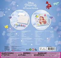 Intro Disney princess totum knutselset 3d canvas prinses schilderijtje maken van ariel - thumbnail