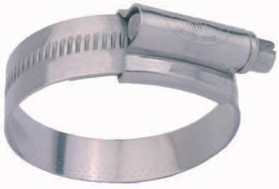 RVS-Slangklem 9 - 13 mm