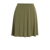 PIECES A-lijn rok PCKAMALA met plooien groen - thumbnail
