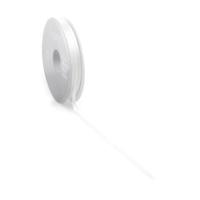 Satijnlint PREMIUM Double face 10mm x 25 meter white - thumbnail