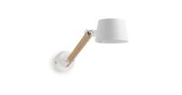 Kave Home Wandlamp 'Muse', kleur Wit - thumbnail