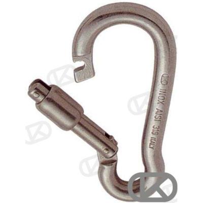 Mosquetones inox GS71334B - MOSQUETON EXT. 10MM.C/SEG. (10