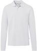 Hakro 809 Long-sleeved pocket polo shirt Top - White - S - thumbnail