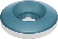 Trixie slowfeeding rocking bowl kunststof / tpr grijs / blauw - thumbnail