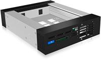 ICY BOX IB-129SSK-B 3.5 draagb. rek 2.5 /3.5 HDDs - thumbnail