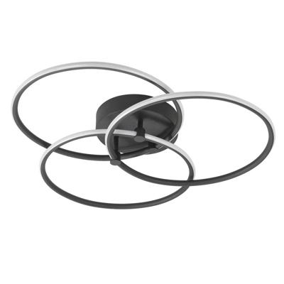 Highlight Plafondlamp Circles Ø 49 cm zwart Highlight Plafondlamp Circles Ø 49 cm zwart