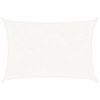 Zonnezeil 160 g/m 3x5 m HDPE wit - thumbnail