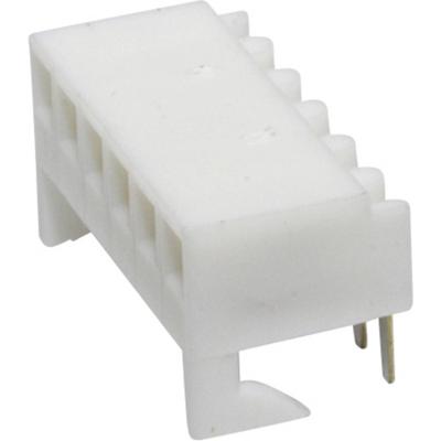 Molex 22152066 Female header, inbouw (standaard) 254 Totaal aantal polen: 6 Rastermaat: 2.54 mm Inhoud: 1 stuk(s) Tray