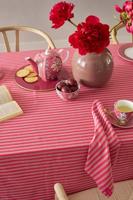 Pip Studio Stripes Tafelkleed Roze 160x250cm - thumbnail