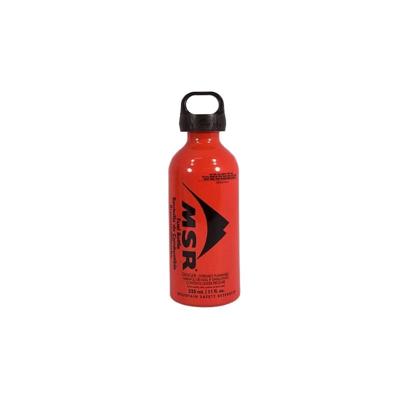 MSR Fuel Bottle Voor Vloeibaar Brandstof Fornuis Rood 325ml
