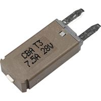 Hansor Circuit Breaker Mini, type 3. Manual Reset, 7,5A CBA3 Series 7,5A Zekeringautomaat standaard vlakzekering 7.5 A Bruin 1 stuk(s) - thumbnail