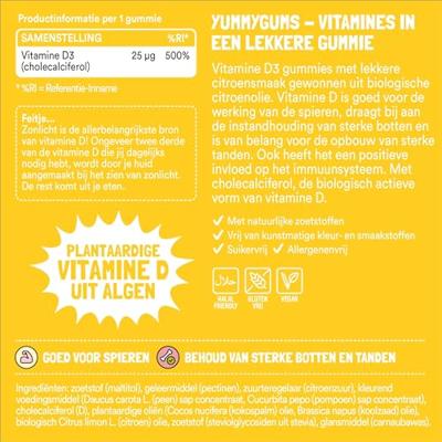 Yummygums Sunny D3 Gummies Yummygums Sunny D3 Gummies