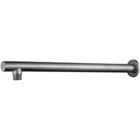 Wiesbaden RVS Douchearm Rond 40cm - Muurbevestiging - thumbnail