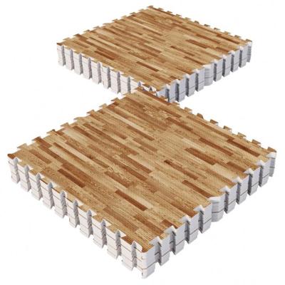 Sportschool Vloer Beschermingsmatten (16 stuks, totaal 5,76 m2) Lichte houtlook Sportschool Vloer Beschermingsmatten (16 stuks, totaal 5,76 m2) Lichte houtlook