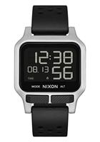Nixon A1320-130 Zwart Zilverkleurig Heren horloge - thumbnail