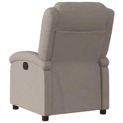 Fauteuil verstelbaar stof taupe Fauteuil verstelbaar stof taupe