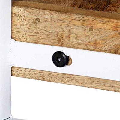 Tv-meubel 90x30x40 cm massief mangohout