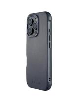 Mujjo Leather Shield Case iPhone 16 Pro blauw - thumbnail