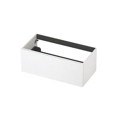 INK - Onderkast 1L Gelakt Gefreesd Tbv Greep - 900x450x350 Mm - Mat Wit