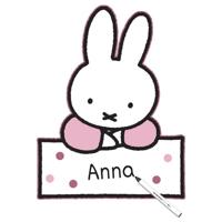 Geboortebord Nijntje Roze - 60 cm - thumbnail