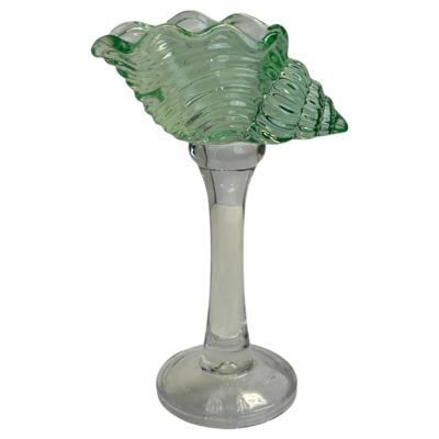 Mansion Atmosphere Kandelaar schelp glas 13x8x21cm