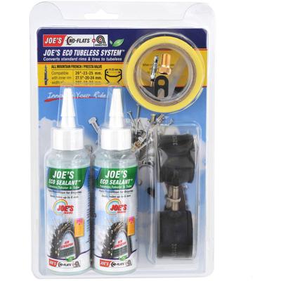 Joe's No-flats Conversion Eco Tubeless Kit 17-19mm Presta Joe's No-flats Conversion Eco Tubeless Kit 17-19mm Presta